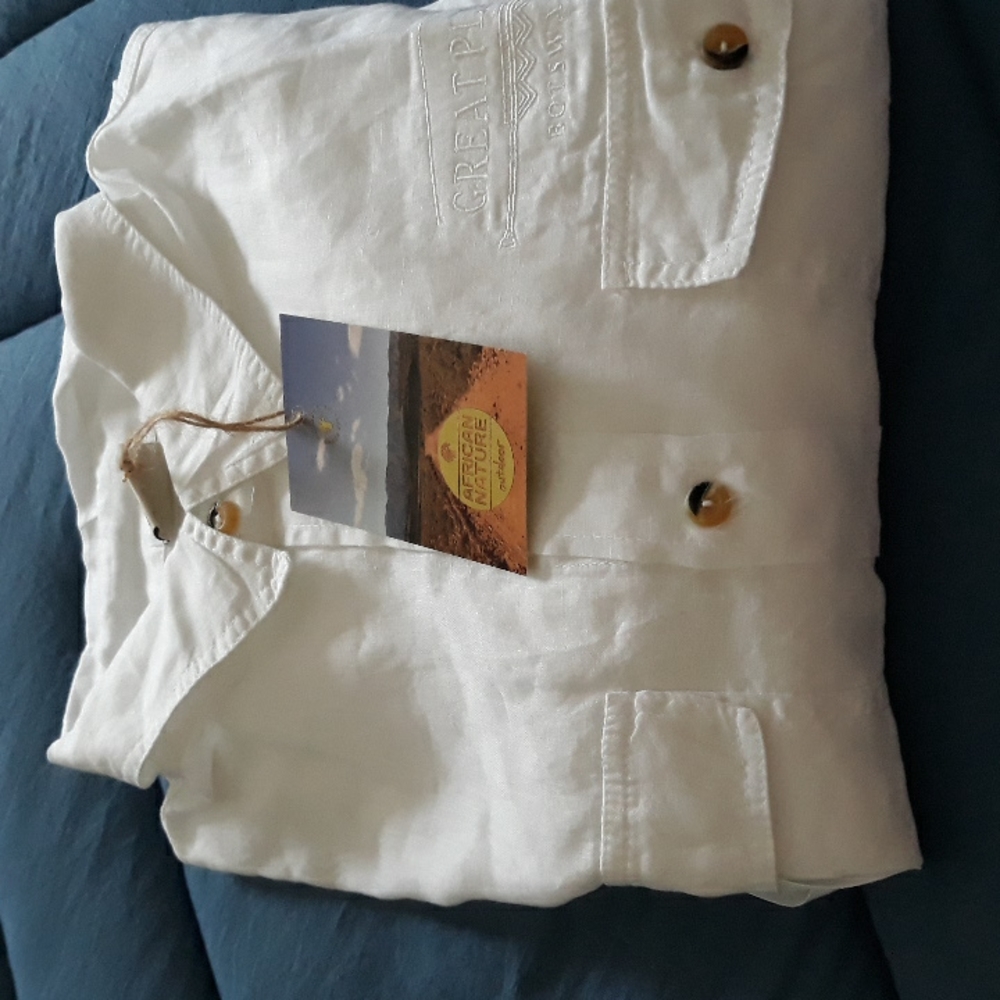 African Nature Linen Shirt